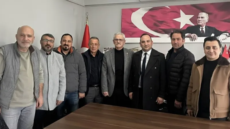 Anahtar Parti Ünye İlçe Teşkilatı’ndan Başkan Güdek’e Hayırlı Olsun Ziyareti